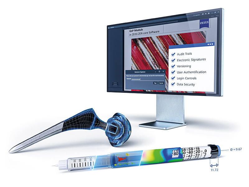 ZEISS ZEN core GxP Toolkit'in temel işlevleri