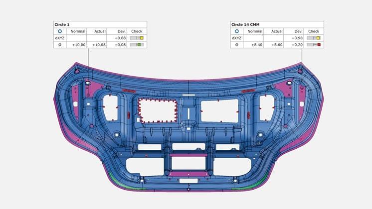 CAD içe aktarma temel formatlarının gösterimi