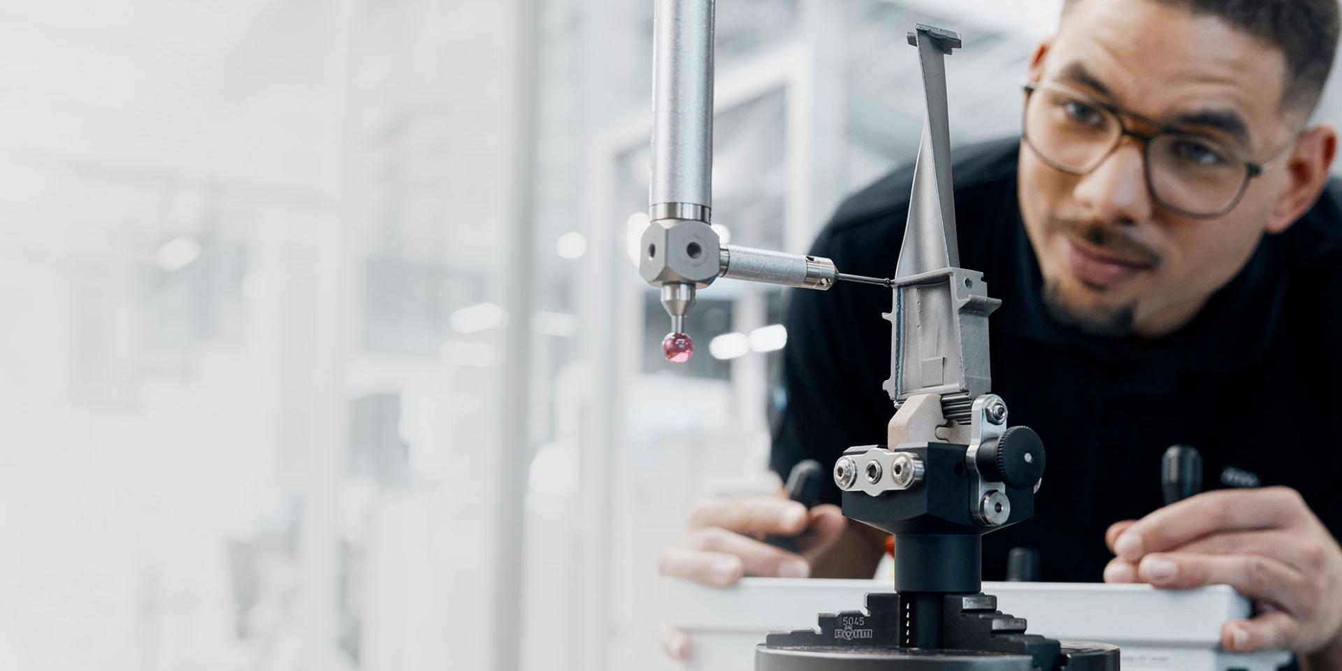ZEISS CMM Acceleration Mode for Aerospace Applications