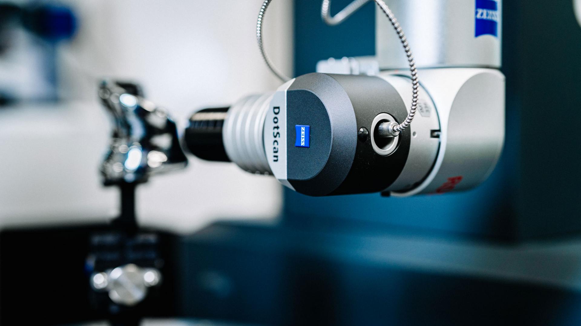 ZEISS DotScan: Serbest formlu yüzeylerin ölçümü için optik sensör