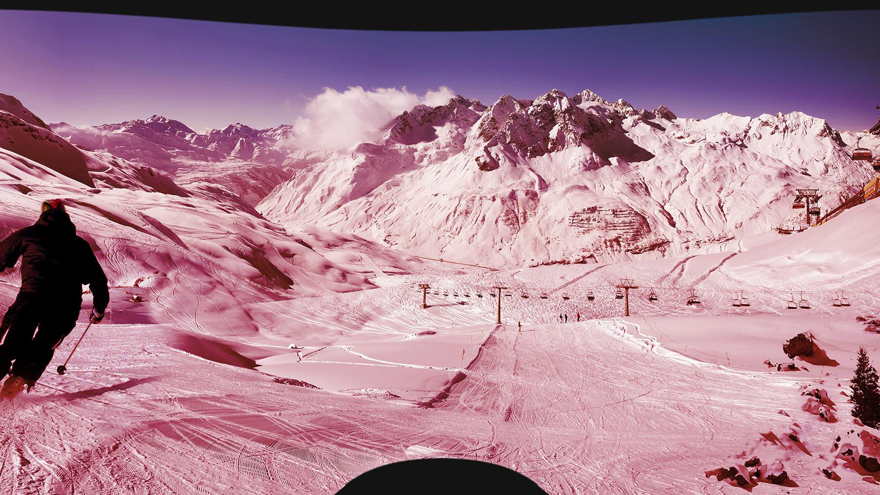 ZEISS kar gözlüğünün görüş alanı