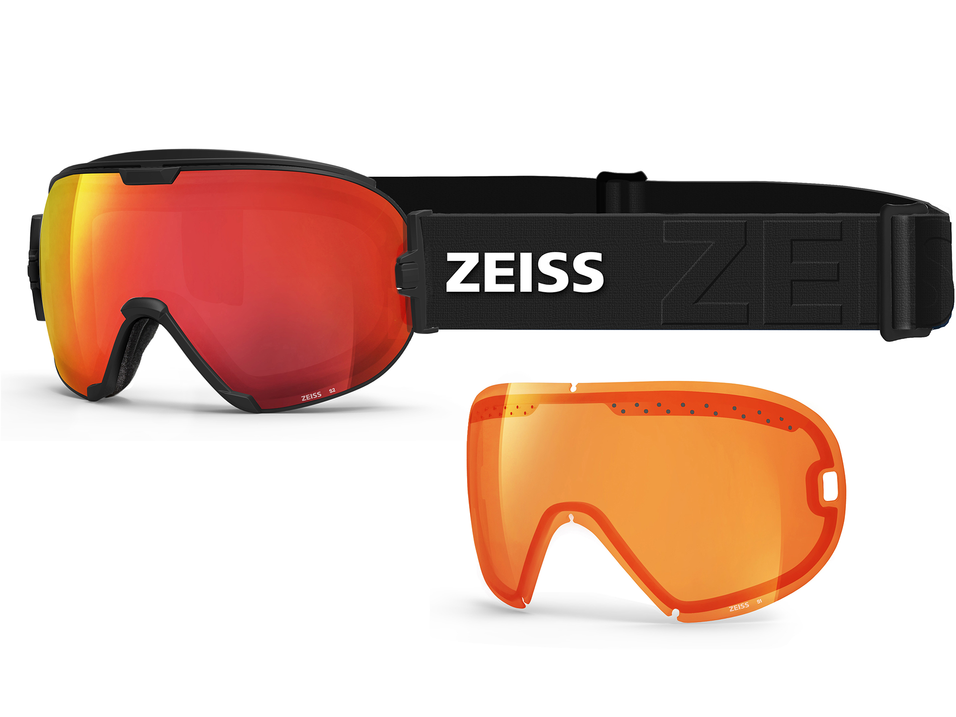 ZEISS SONAR serisi: Değiştirilebilir Siyah ML Kırmızı