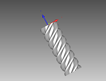 Evaluation of a worm profile with GEAR PRO worm